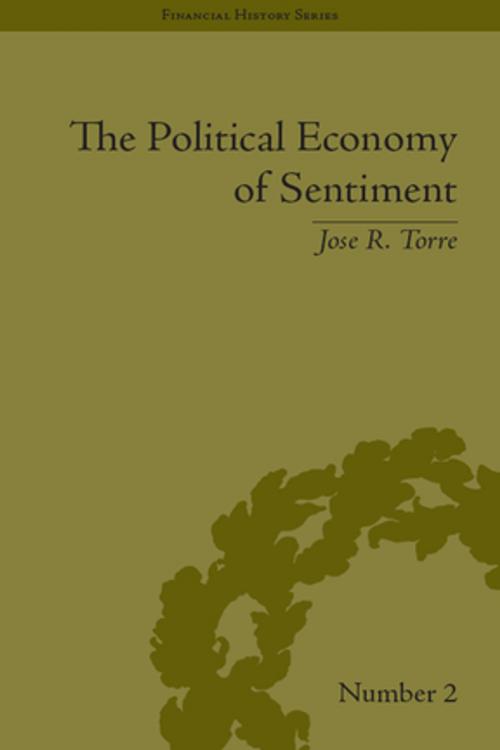 Cover of the book The Political Economy of Sentiment by Jose R Torre, Taylor and Francis
