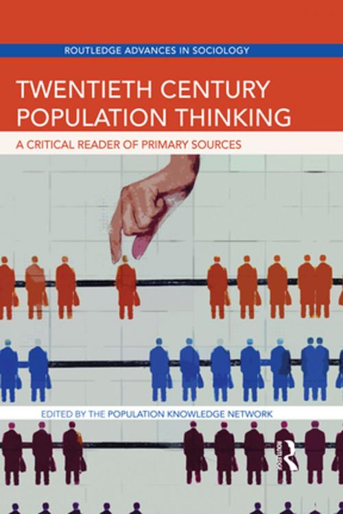 Cover of the book Twentieth Century Population Thinking by , Taylor and Francis