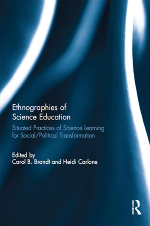 Cover of the book Ethnographies of Science Education by , Taylor and Francis