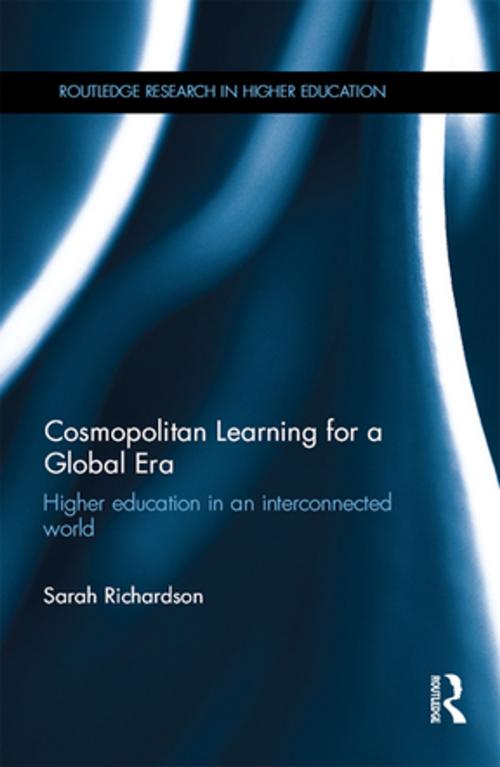 Cover of the book Cosmopolitan Learning for a Global Era by Sarah Richardson, Taylor and Francis