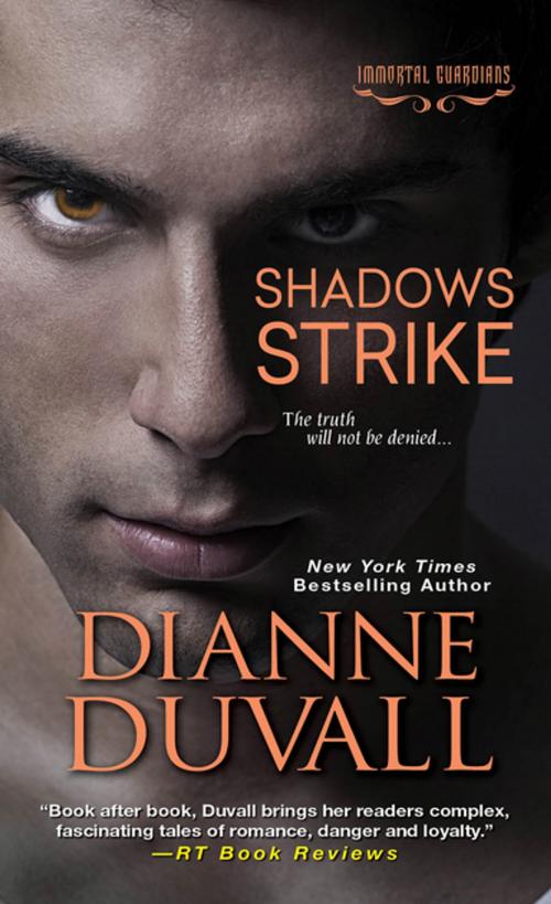 Cover of the book Shadows Strike by Dianne Duvall, Zebra Books