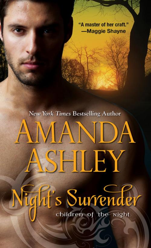Cover of the book Night's Surrender by Amanda Ashley, Zebra Books
