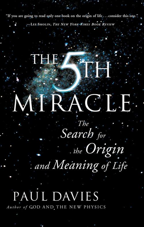 Cover of the book The Fifth Miracle by Paul Davies, Simon & Schuster