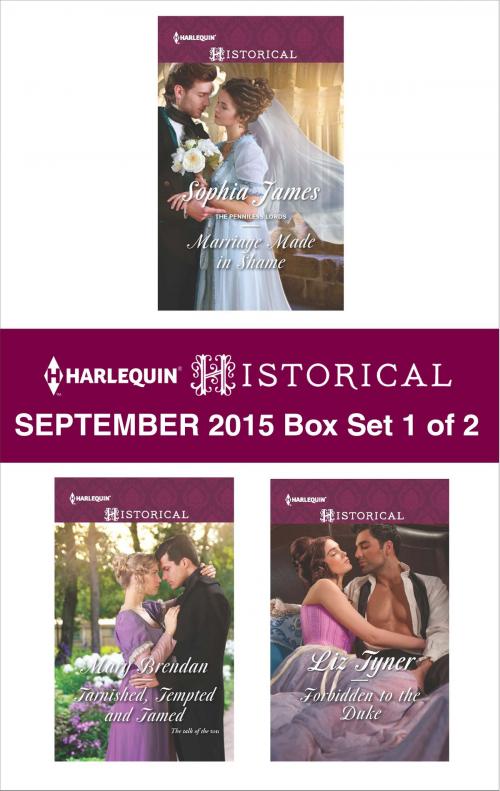 Cover of the book Harlequin Historical September 2015 - Box Set 1 of 2 by Sophia James, Mary Brendan, Liz Tyner, Jodi Thomas, Harlequin