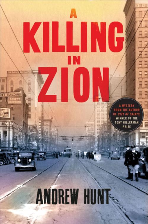 Cover of the book A Killing in Zion by Andrew Hunt, St. Martin's Press