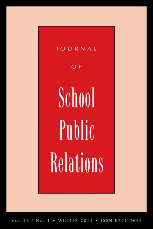 Cover of the book Jspr Vol 36-N1 by Journal of School Public Relations, Rowman & Littlefield Publishers