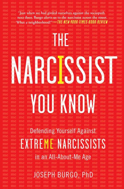 Cover of the book The Narcissist You Know by Joseph Burgo, PhD, Touchstone