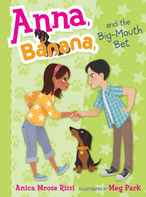 Cover of the book Anna, Banana, and the Big-Mouth Bet by Anica Mrose Rissi, Simon & Schuster Books for Young Readers