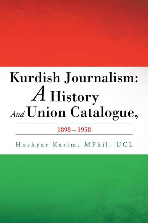 Cover of the book Kurdish Journalism by Hoshyar Karim, AuthorHouse UK