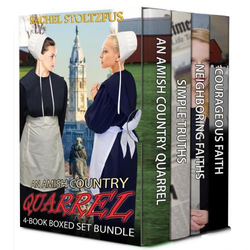 Cover of the book An Amish Country Quarrel 4-Book Boxed Set Bundle by Rachel Stoltzfus, Global Grafx Press