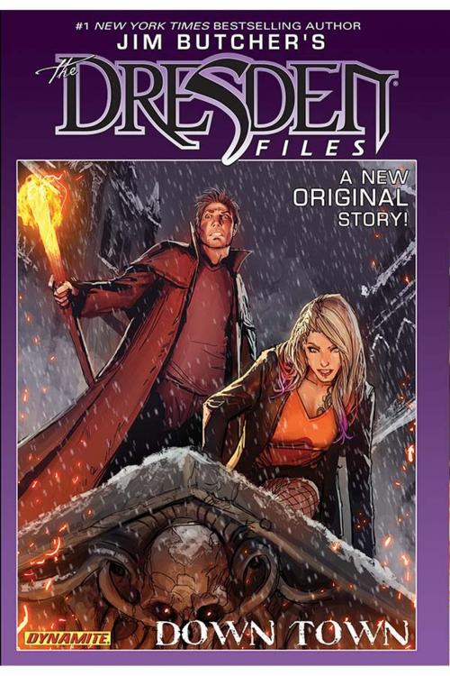 Cover of the book Jim Butcher's The Dresden Files: Down Town by Jim Butcher, Mark Powers, Dynamite Entertainment