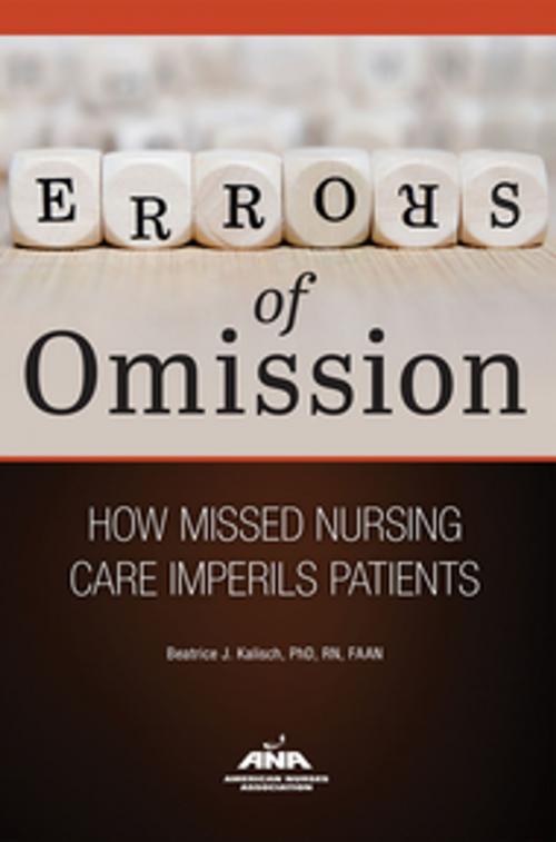 Cover of the book Errors of Omission by Beatrice J. Kalisch, American Nurses Association
