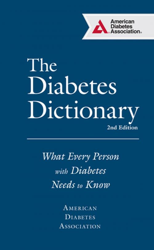 Cover of the book The Diabetes Dictionary by American Diabetes Association ADA, American Diabetes Association