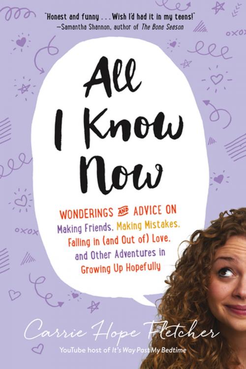Cover of the book All I Know Now by Carrie Hope Fletcher, The Experiment