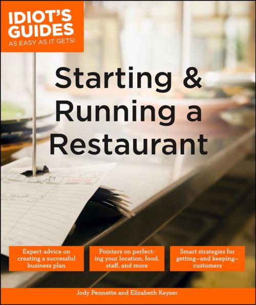 Cover of the book Starting and Running a Restaurant by Elizabeth Keyser, Jody Pennette, DK Publishing