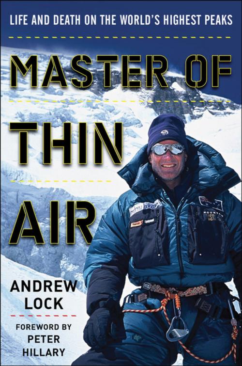 Cover of the book Master of Thin Air by Andrew Lock, Skyhorse Publishing