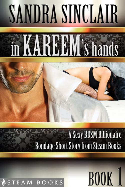 Cover of the book In Kareem's Hands - A Sexy BDSM Billionaire Bondage Short Story from Steam Books by Sandra Sinclair, Steam Books, Steam Books