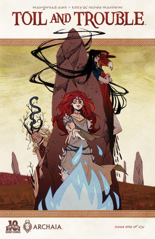Cover of the book Toil & Trouble #1 by Mairghread Scott, Archaia