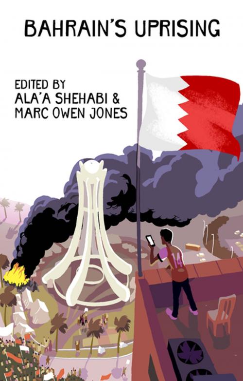 Cover of the book Bahrain's Uprising by Bill Marczak, Fahad Desmukh, Frances Hasso, John Horne, Luke Bhatia, Amal Khalaf, Zed Books