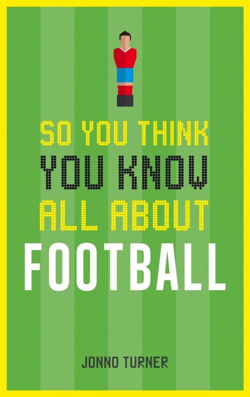 Cover of the book So You Think You Know All About Football by Jonno Turner, Summersdale Publishers Ltd