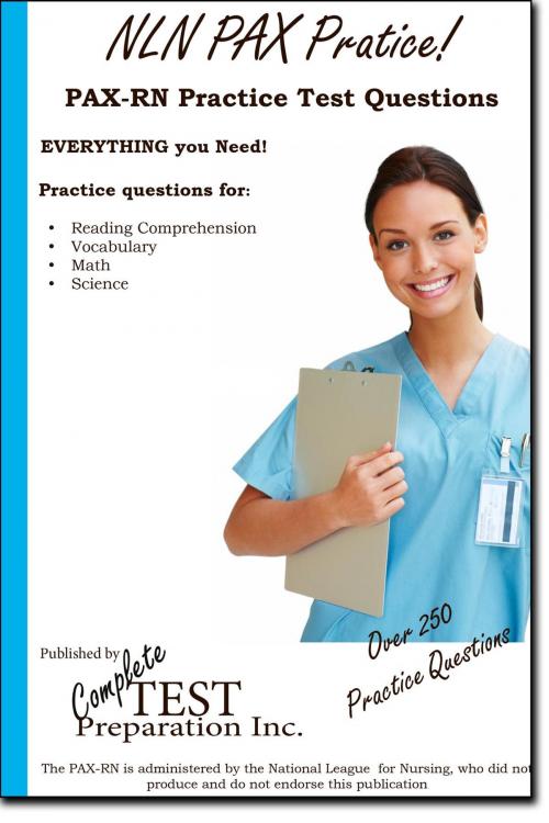 Cover of the book NLN PAX Practice by Complete Test Preparation Inc., Complete Test Preparation Inc.