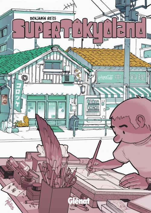 Cover of the book Super Tokyoland by Benjamin Reiss, Glénat BD