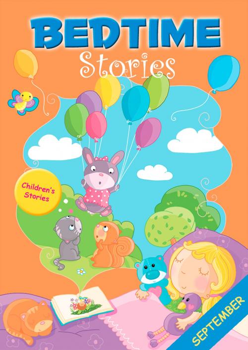 Cover of the book 30 Bedtime Stories for September by Sally-Ann Hopwood, Bedtime Stories, Caramel