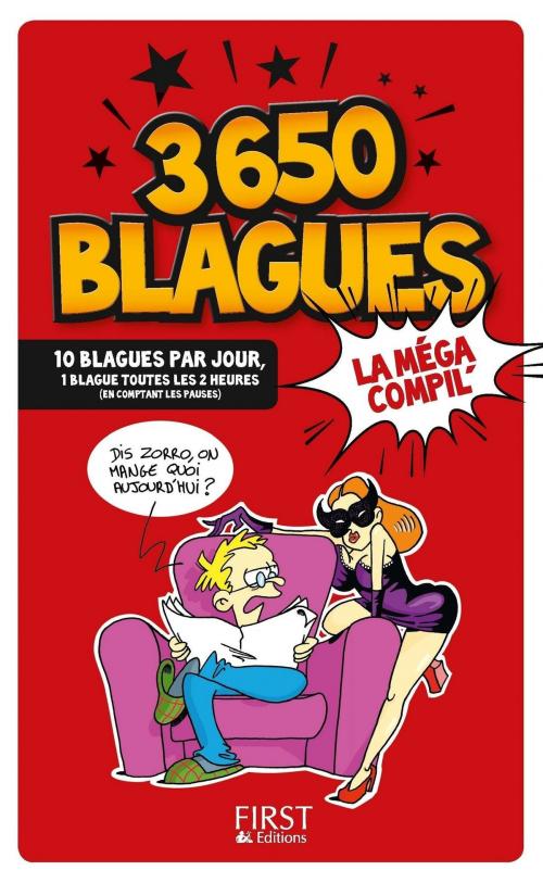 Cover of the book 3650 blagues by COLLECTIF, edi8