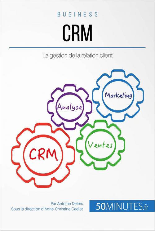 Cover of the book CRM by Antoine Delers, Anne-Christine Cadiat, 50Minutes.fr, 50Minutes.fr