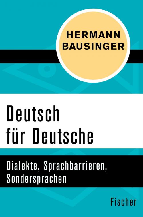 Cover of the book Deutsch für Deutsche by Hermann Bausinger, FISCHER Digital