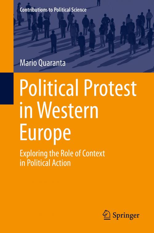 Cover of the book Political Protest in Western Europe by Mario Quaranta, Springer International Publishing