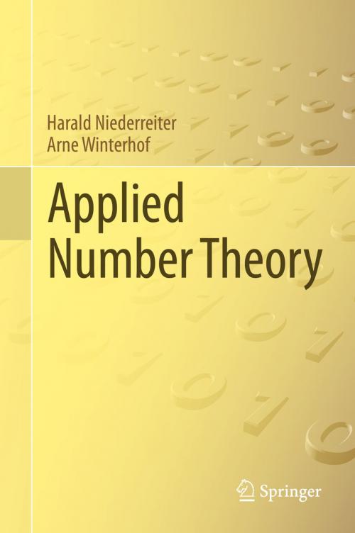 Cover of the book Applied Number Theory by Harald Niederreiter, Arne Winterhof, Springer International Publishing