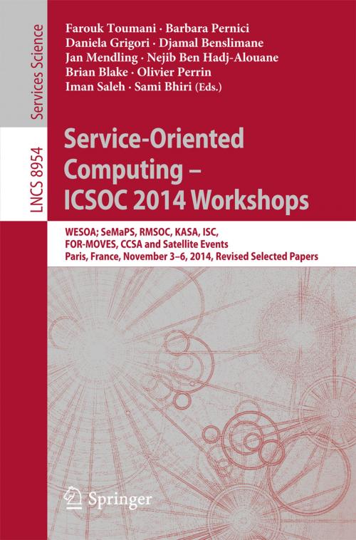 Cover of the book Service-Oriented Computing - ICSOC 2014 Workshops by , Springer International Publishing