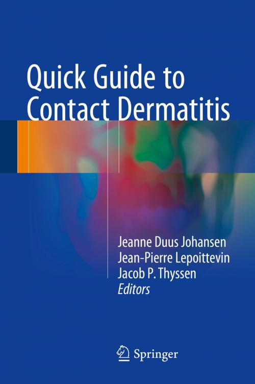 Cover of the book Quick Guide to Contact Dermatitis by , Springer Berlin Heidelberg