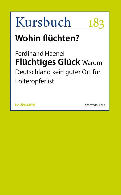 Cover of the book Flüchtiges Glück by Ferdinand Haenel, Murmann Publishers GmbH