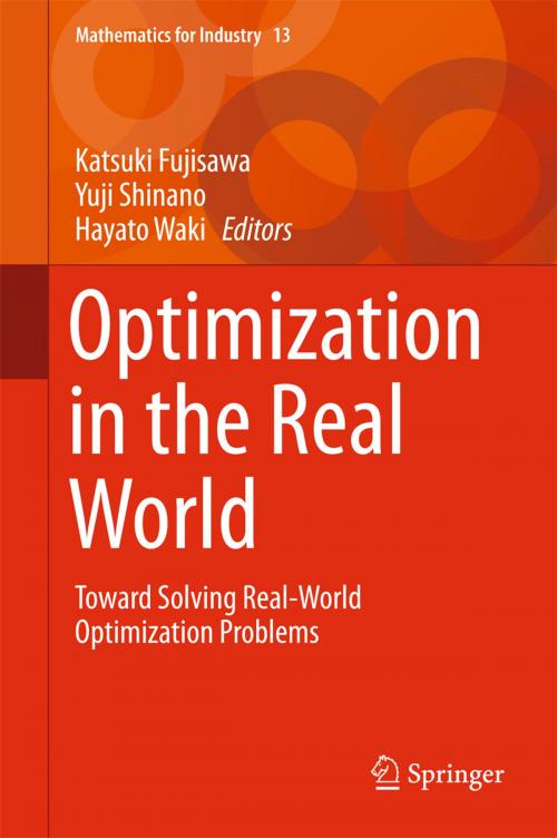 Cover of the book Optimization in the Real World by , Springer Japan