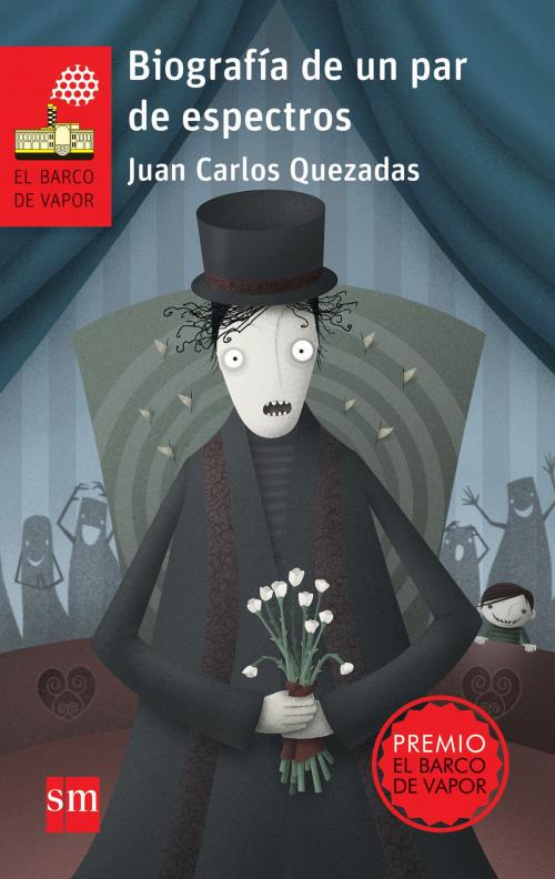 Cover of the book Biografía de un par de espectros by Juan Carlos Quezadas, Ediciones SM