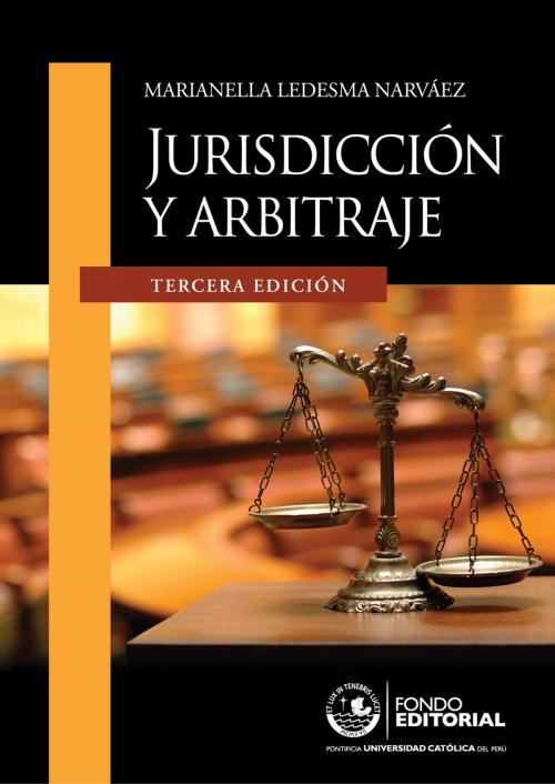 Cover of the book Jurisdicción y arbitraje by Marianella Ledesma, Fondo Editorial de la PUCP