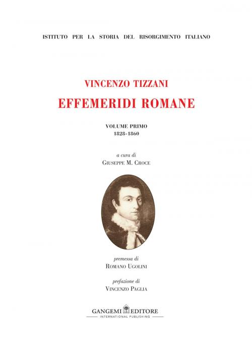 Cover of the book Vincenzo Tizzani. Effemeridi Romane by AA. VV., Gangemi Editore