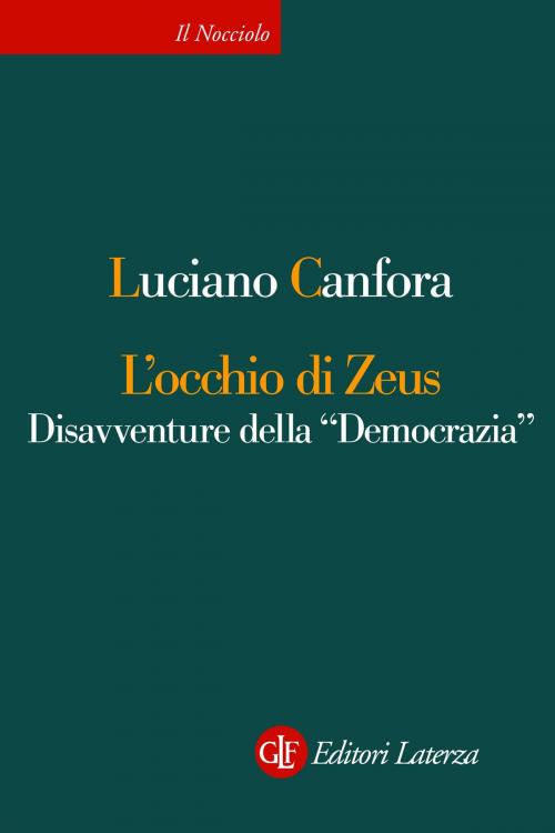 Cover of the book L'occhio di Zeus by Luciano Canfora, Editori Laterza