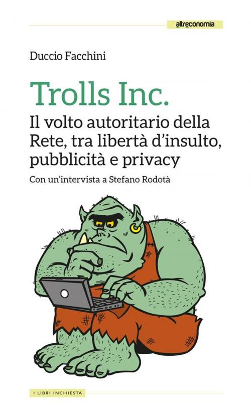 Cover of the book Trolls Inc. by Duccio Facchini, Altreconomia