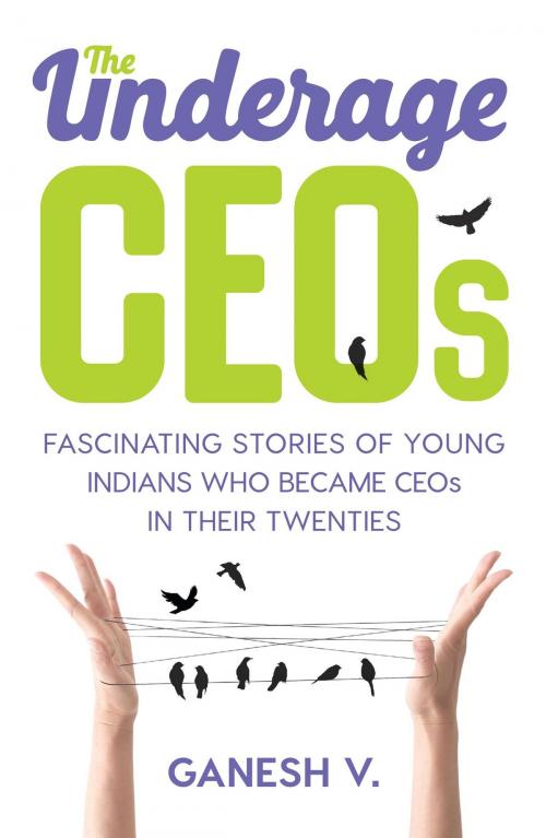 Cover of the book The Underage CEOs: Fascinating Stories of Young Indians Who Became CEOs in their Twenties by Ganesh V., HarperCollins Publishers India
