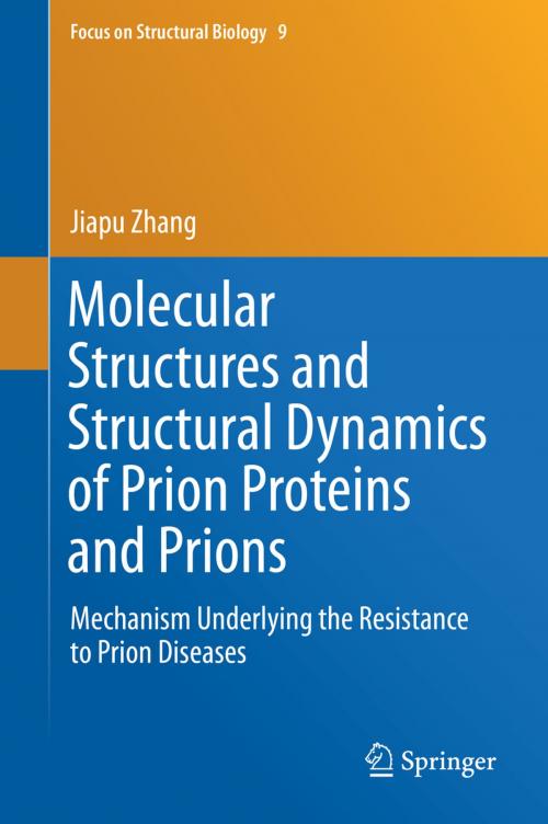 Cover of the book Molecular Structures and Structural Dynamics of Prion Proteins and Prions by Jiapu Zhang, Springer Netherlands