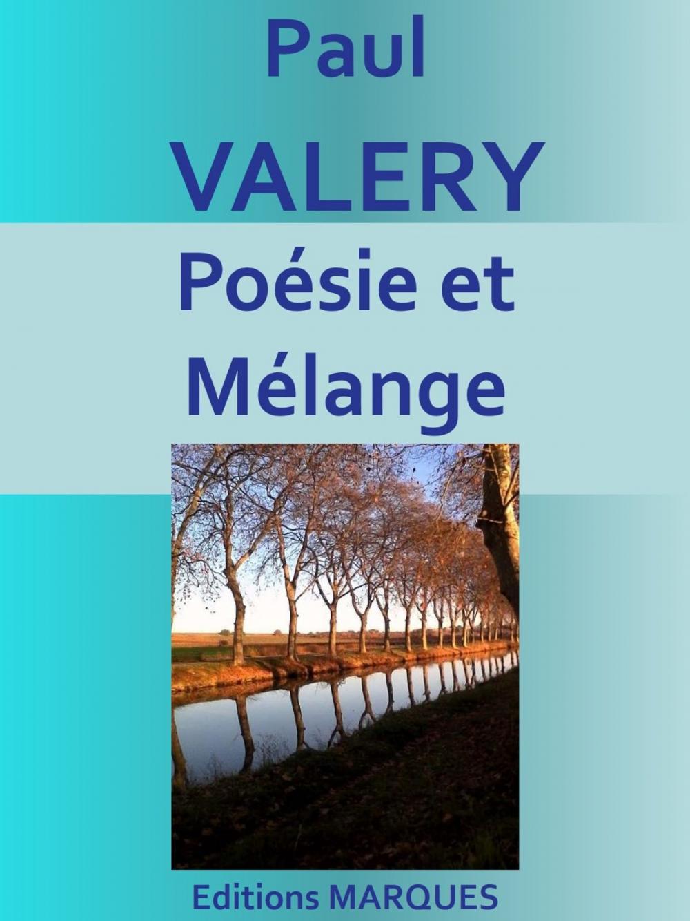 Big bigCover of Poésie et Mélange
