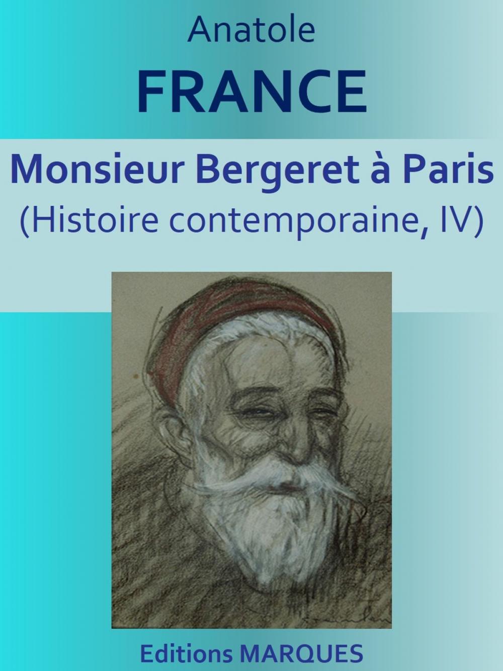 Big bigCover of Monsieur Bergeret à Paris
