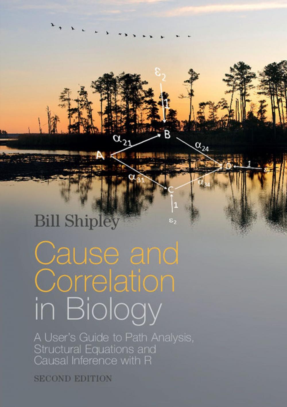 Big bigCover of Cause and Correlation in Biology