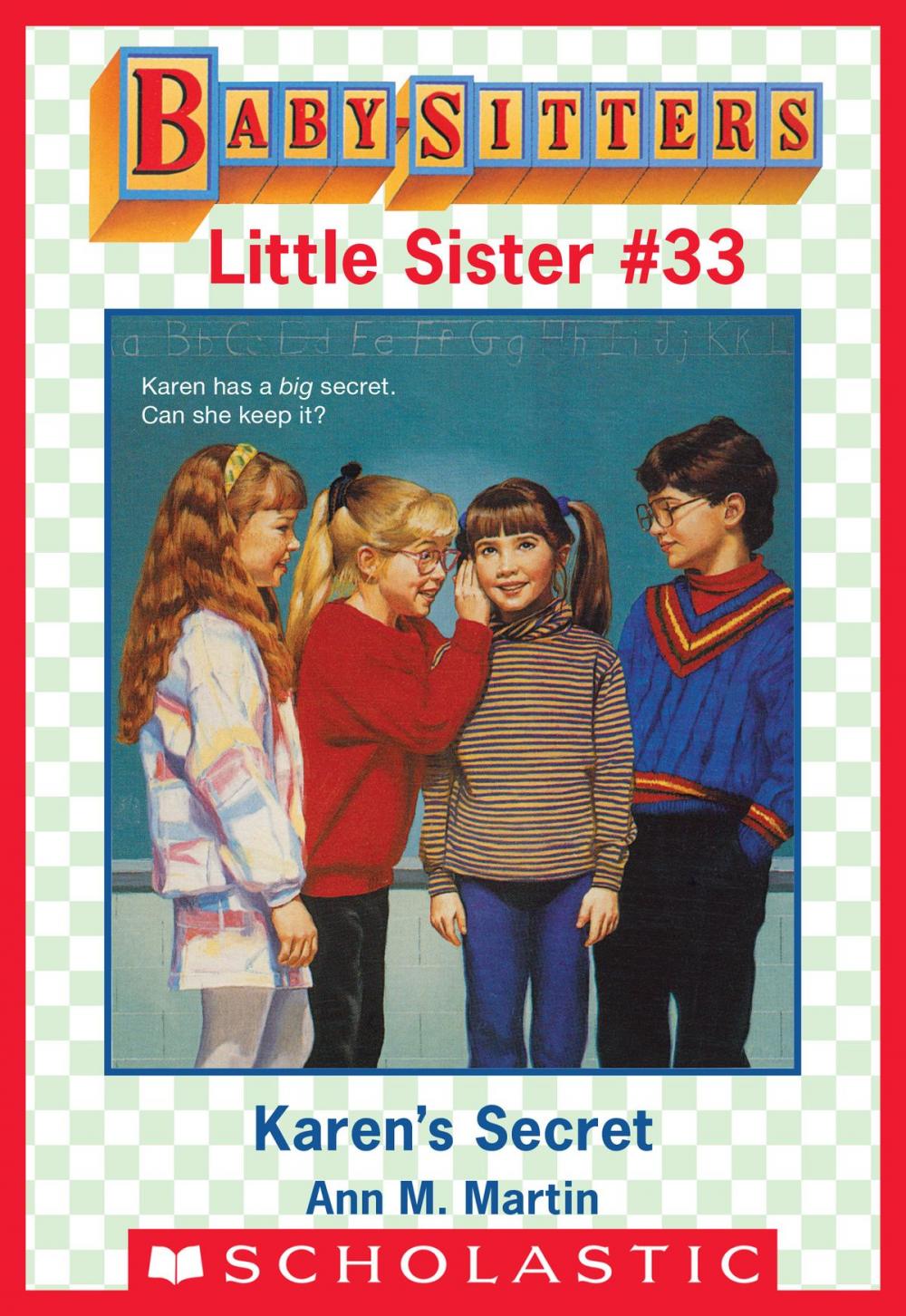 Big bigCover of Karen's Secret (Baby-Sitters Little Sister #33)