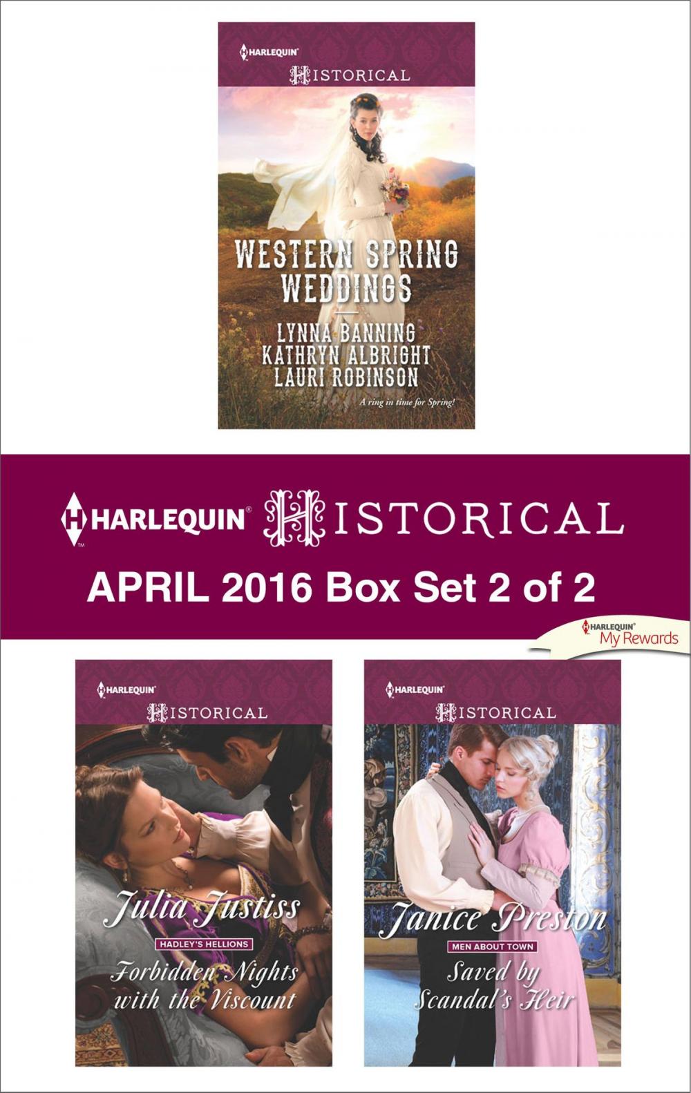 Big bigCover of Harlequin Historical April 2016 - Box Set 2 of 2
