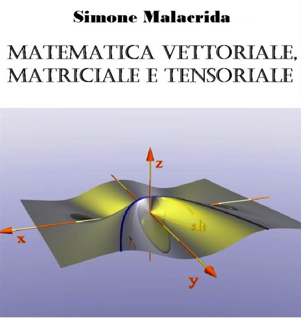 Big bigCover of Matematica vettoriale, matriciale e tensoriale