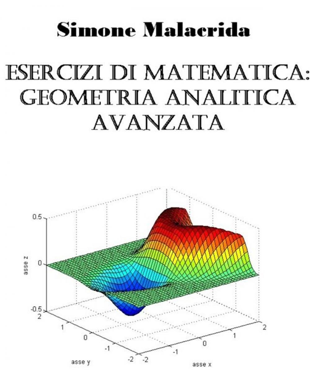 Big bigCover of Esercizi di matematica: geometria analitica avanzata
